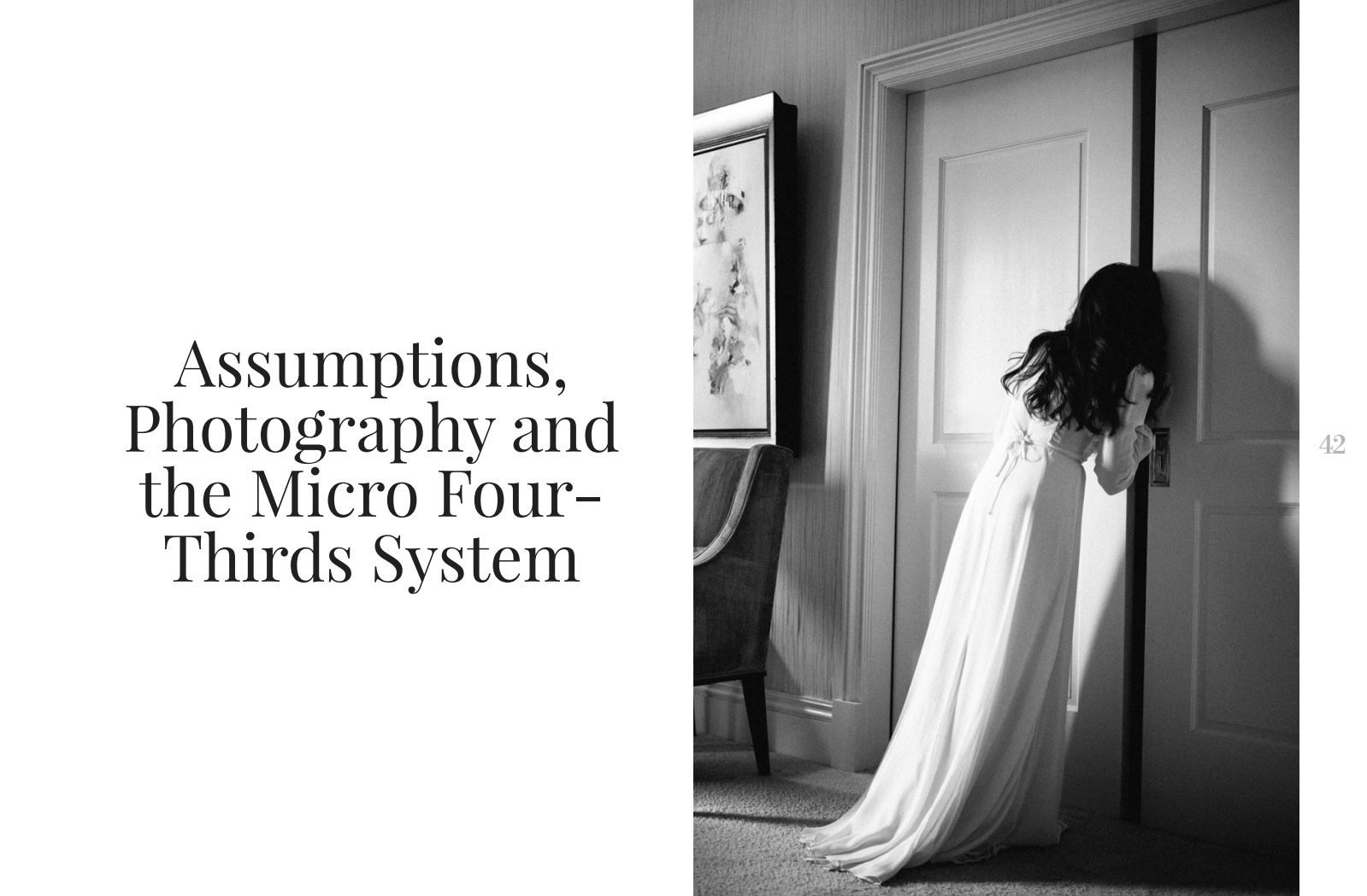 Assumptions, Photography And The Micro Four Thirds System Article In The  Debut Issue Of Olympus Passion Magazine — Bradley Hanson Photography |  Minneapolis/Saint Paul MN wedding photographer | Wedding photography  worldwide since 1999