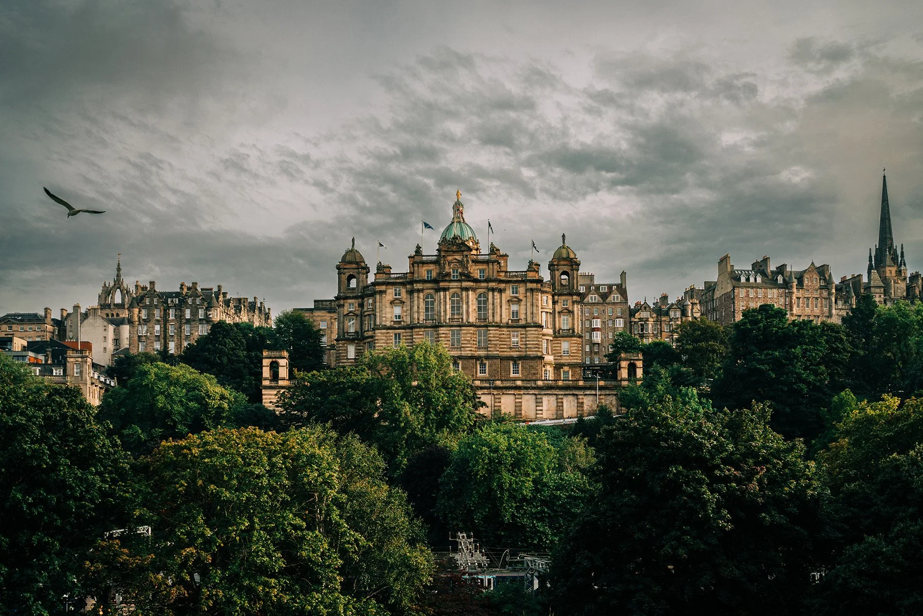 classic historical edinburgh scotland
