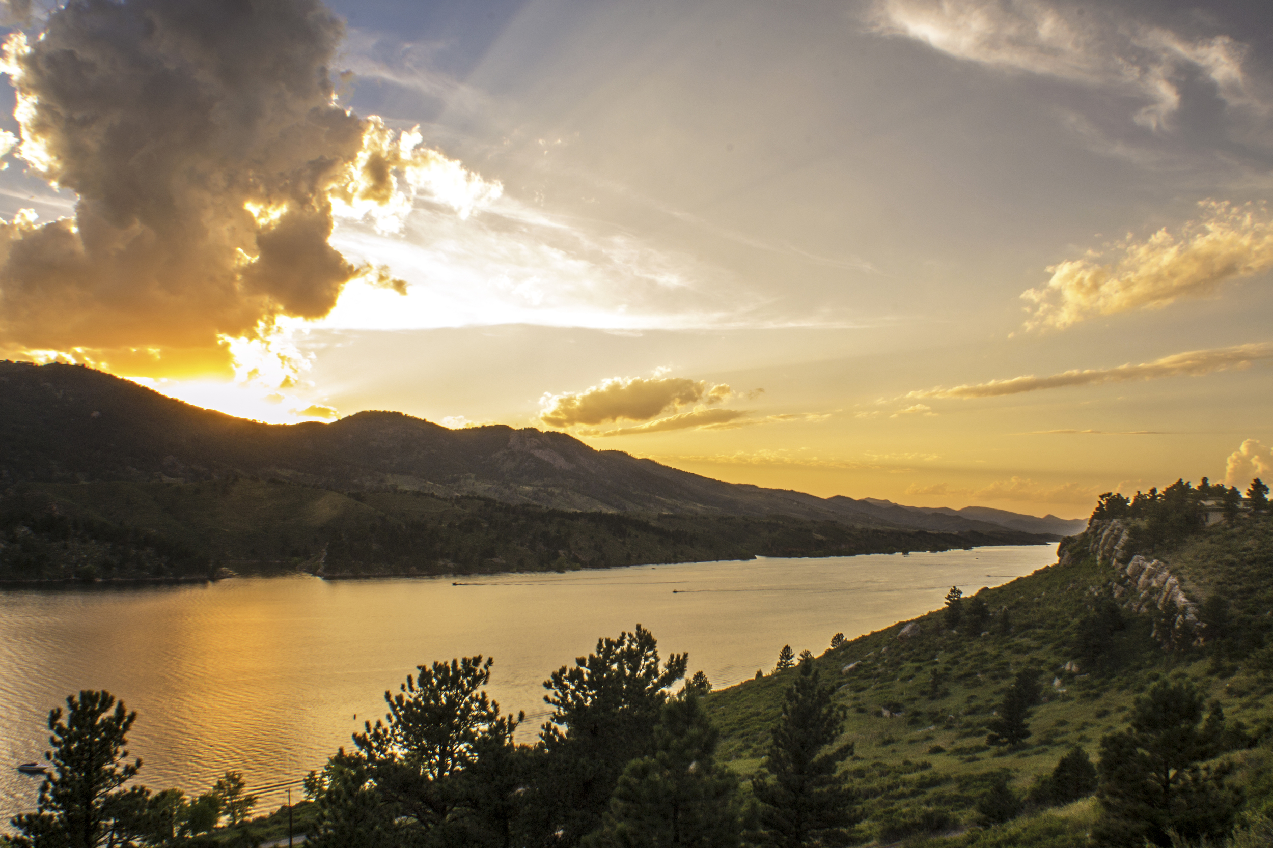 Horsetooth In Summer Mode