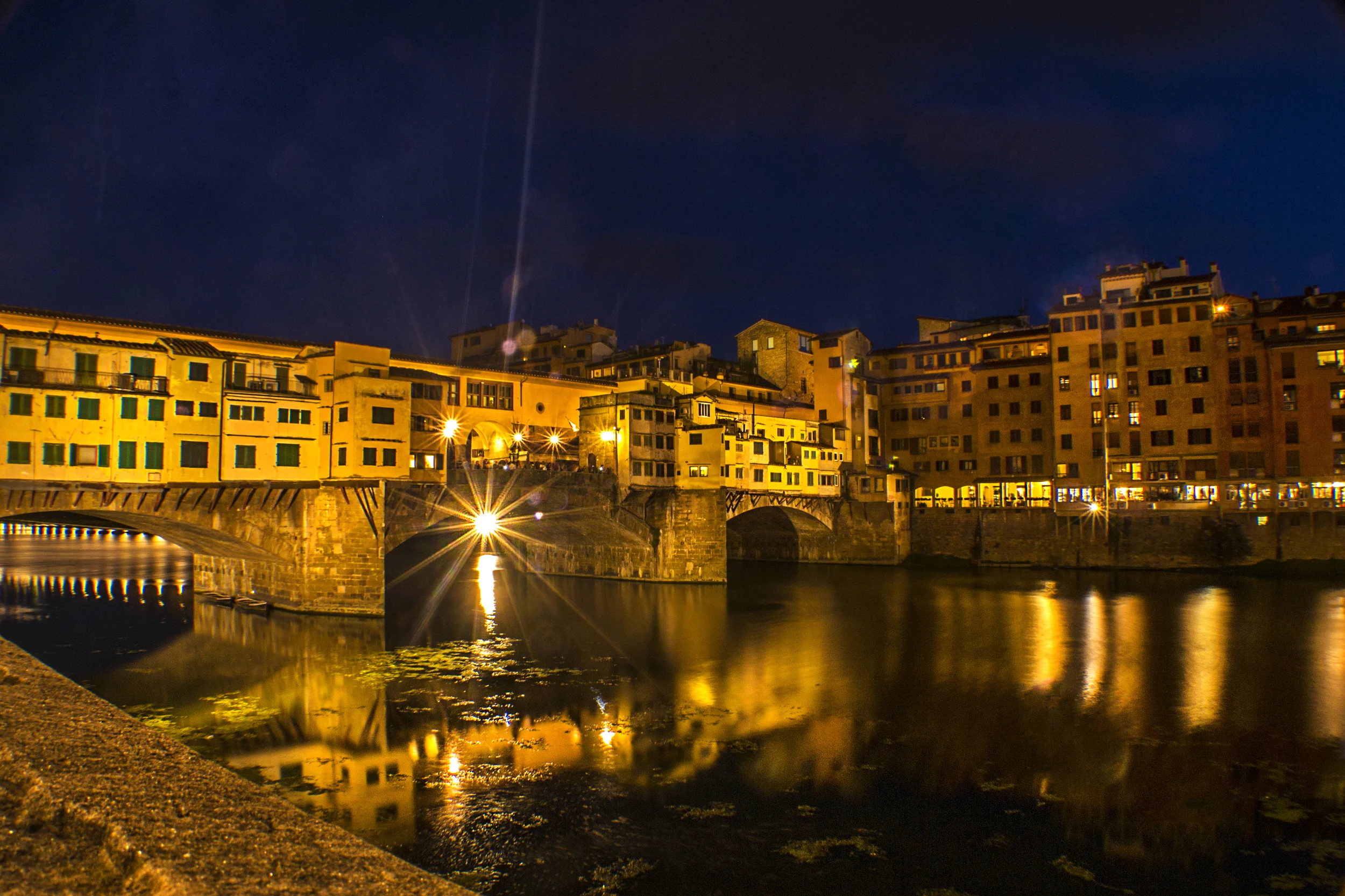The Ponte Vecchio at Night