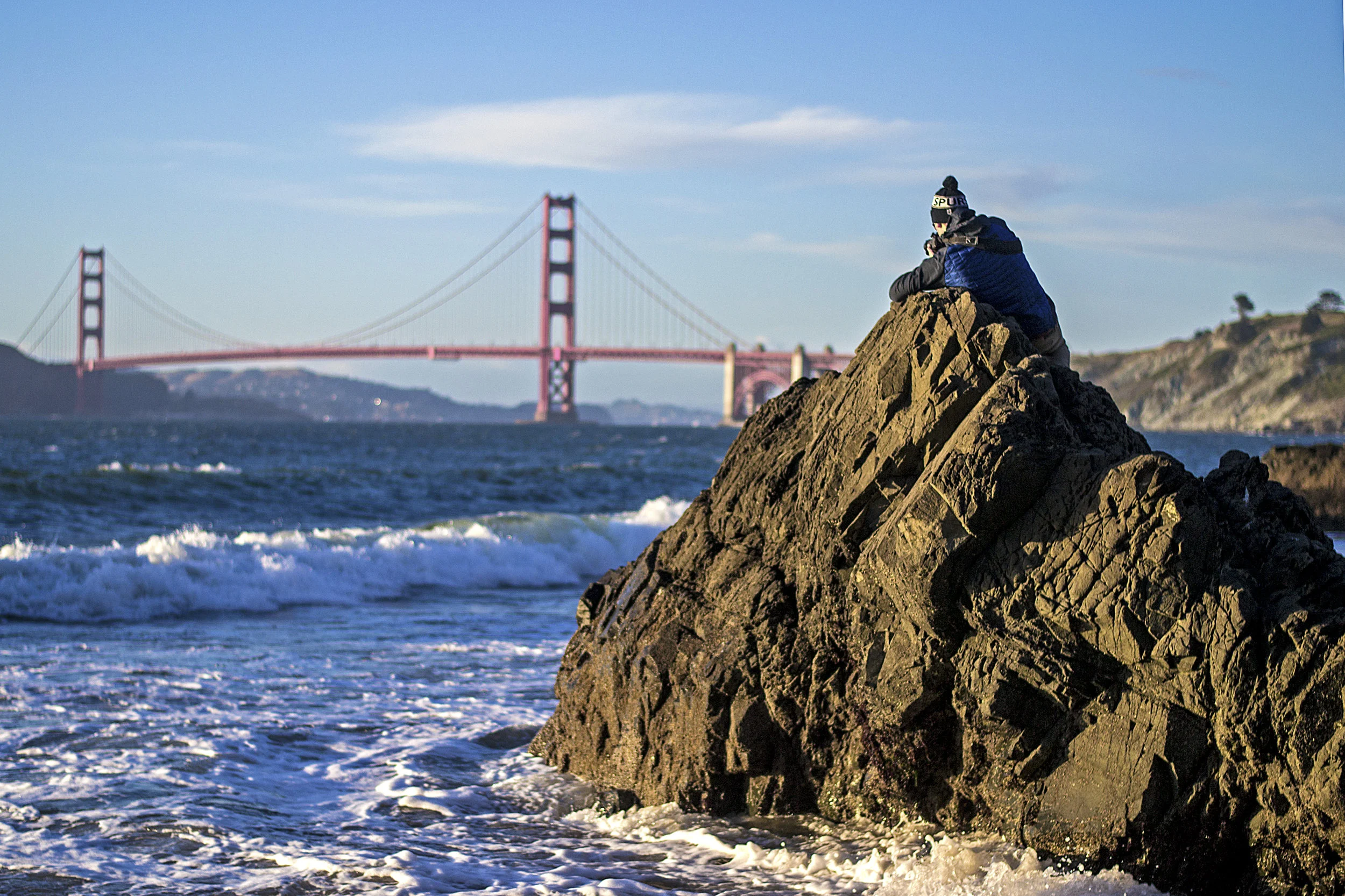 Trying to Get the Shot at China Beach