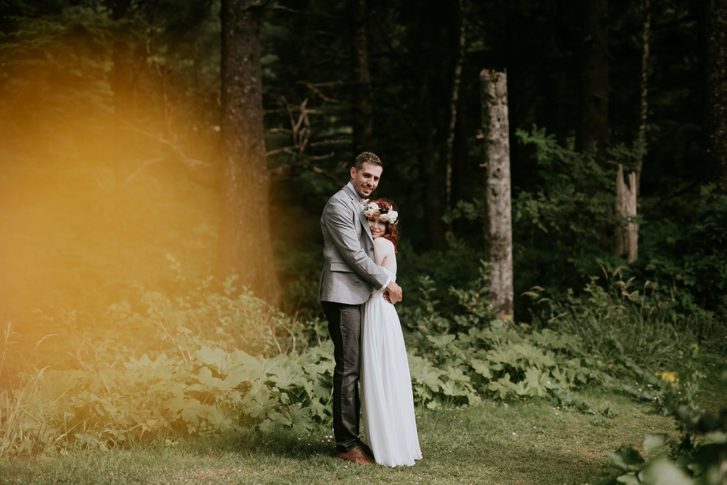 Hug Point, Oregon Intimate Elopement- The soft Season Photography