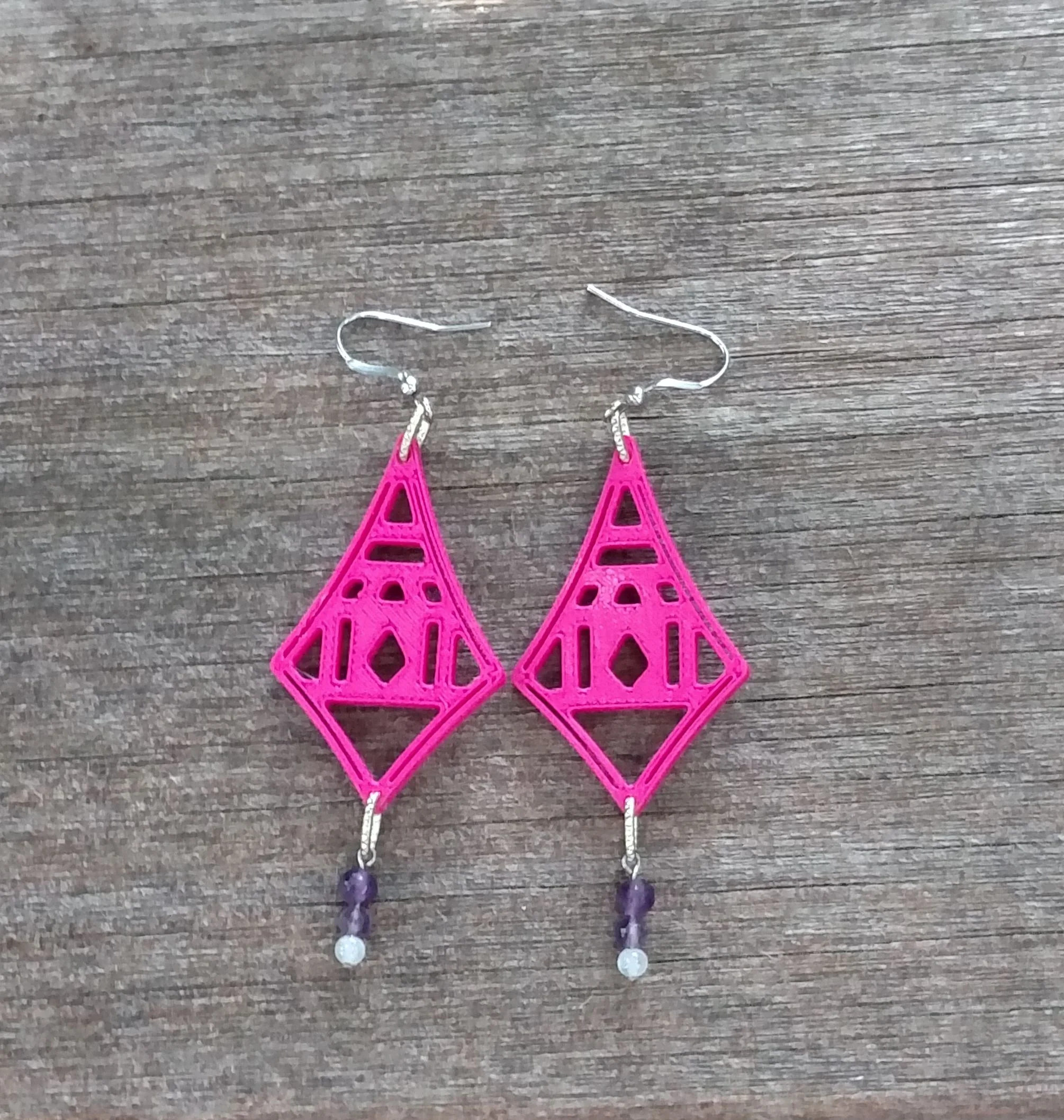 Aztec Border - Magenta with Purple Amethyst and Moonstone wood.jpg