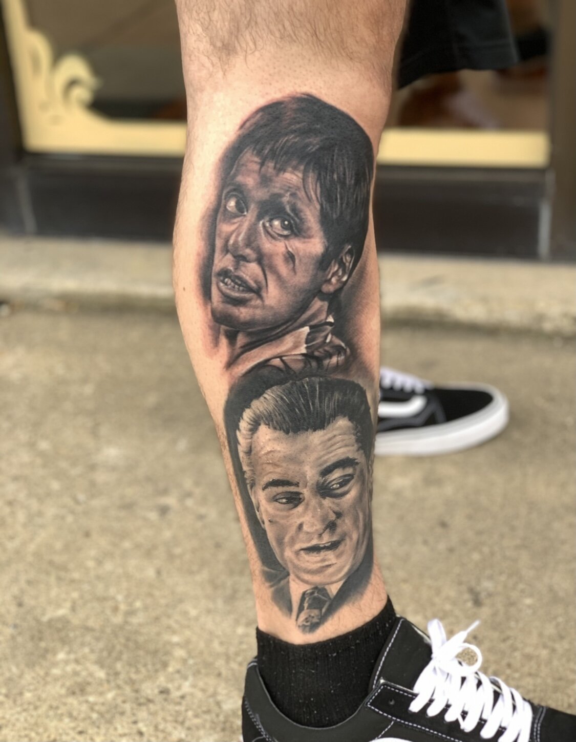 The most perfect wolf of wallstreet tattoo ever By Martyn Keppler