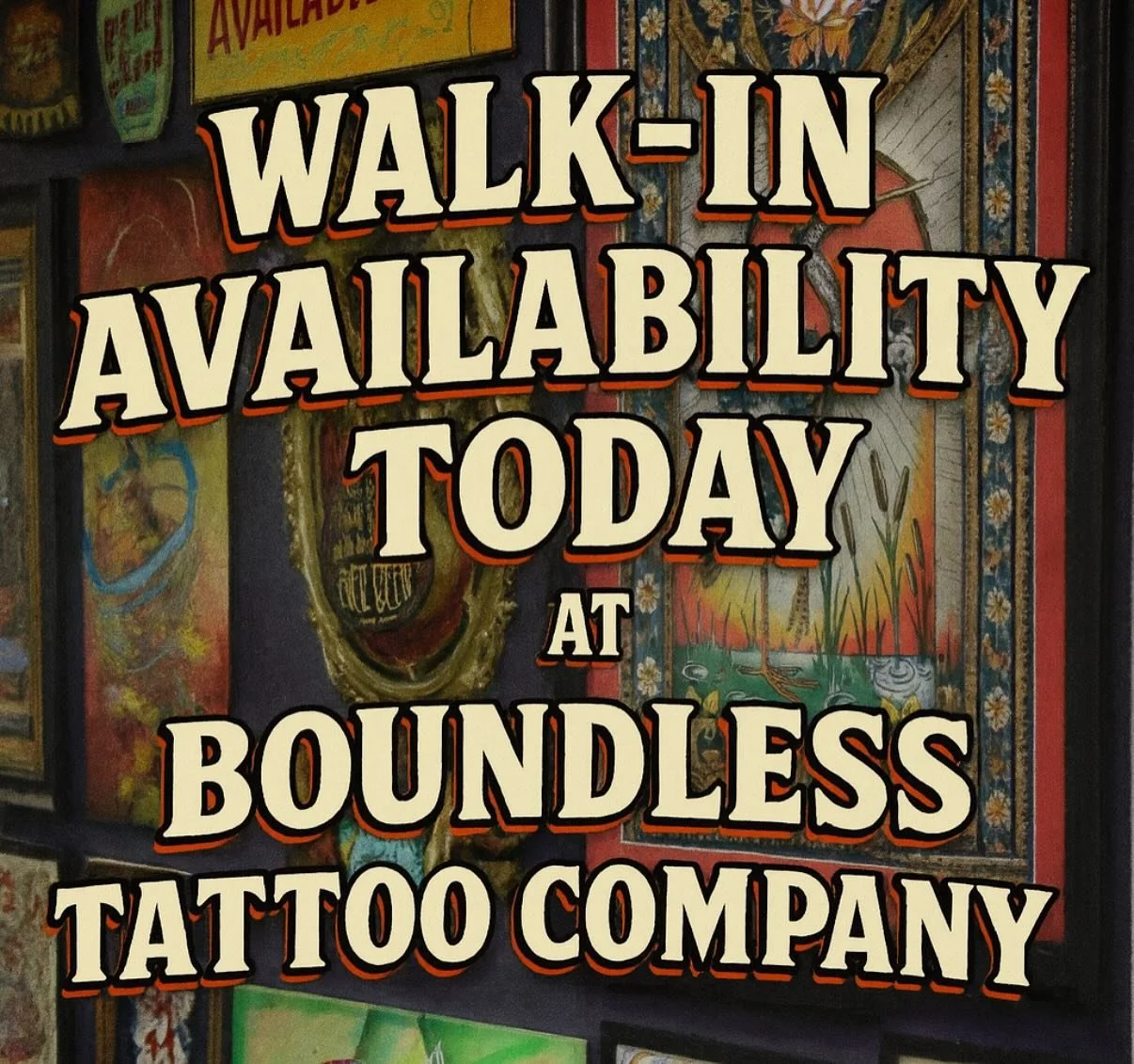 We’ve got walk-in availability today!
We get a lot of calls and hear all the time “do you guys accept walk-ins” or “but you’re appointment only right”?
While we have a rather large studio of artists that are ge