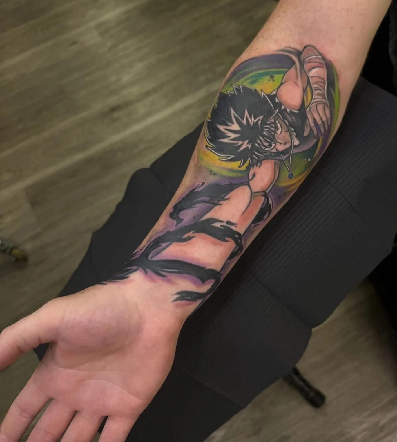 Hiei from Yu Yu Hakusho Piece done by Dom!