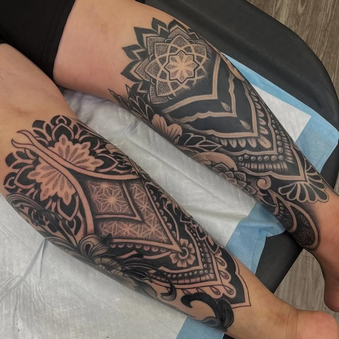Work in progress by Dan!
We’ve got some walk-in availability today for tattoos and piercings till 7pm!