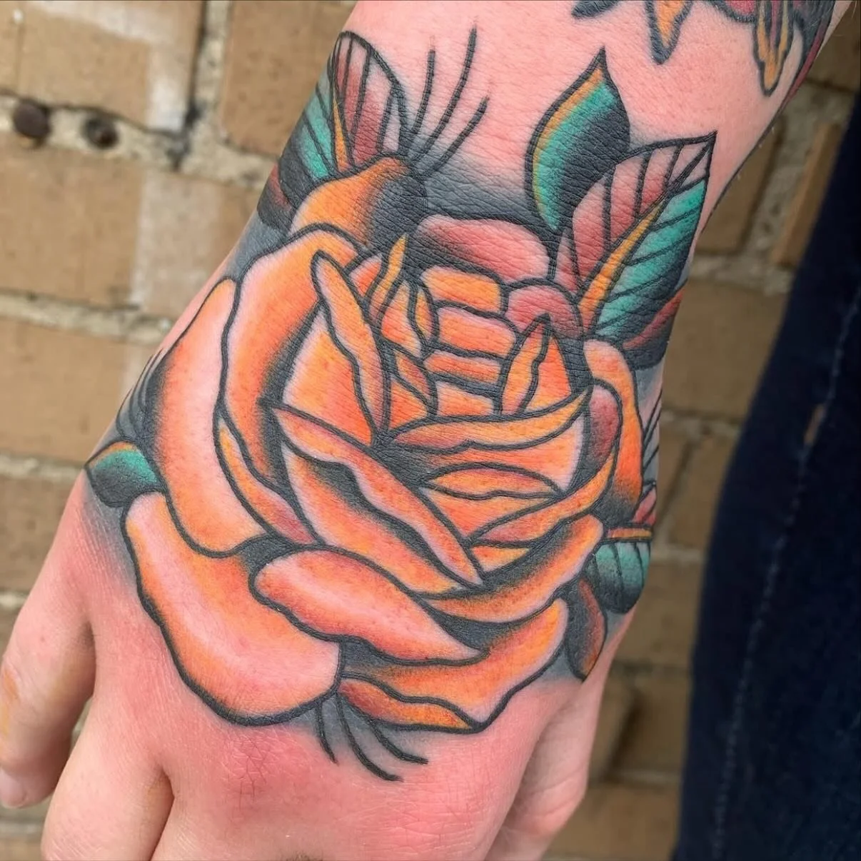 Check out some of these bold roses done by Ryan!