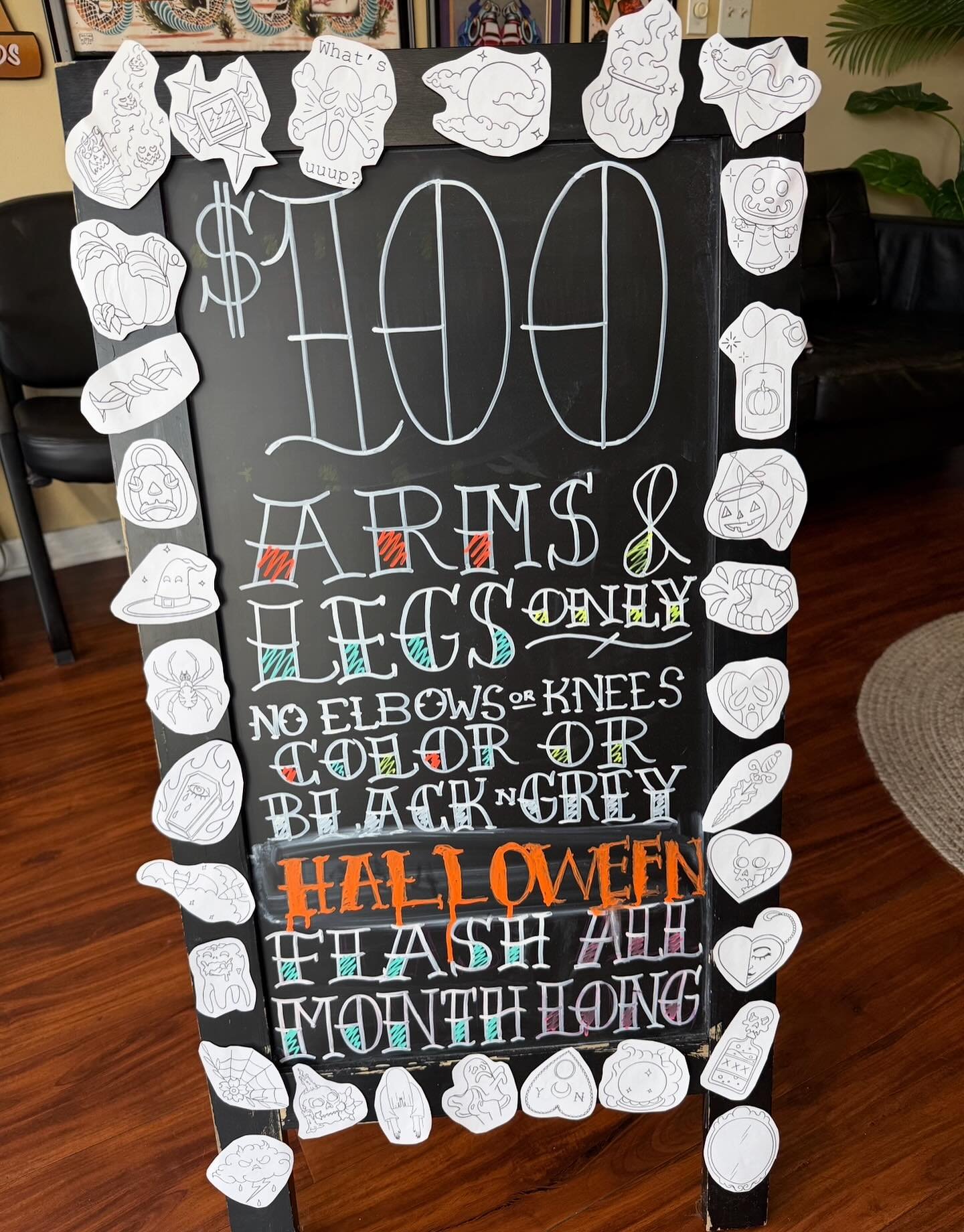 Available walk in flash until the end of the month!