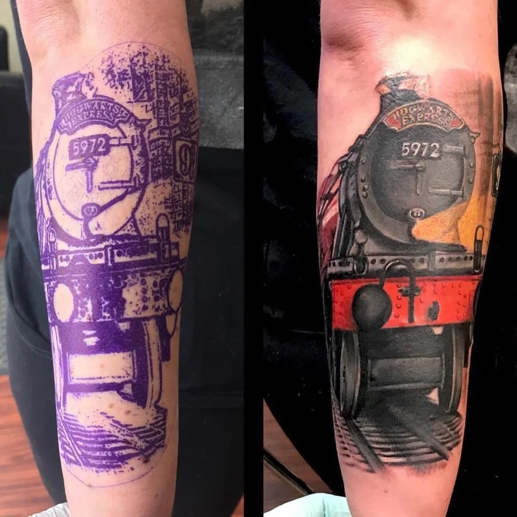 Hogwarts express in progress by Mikey!