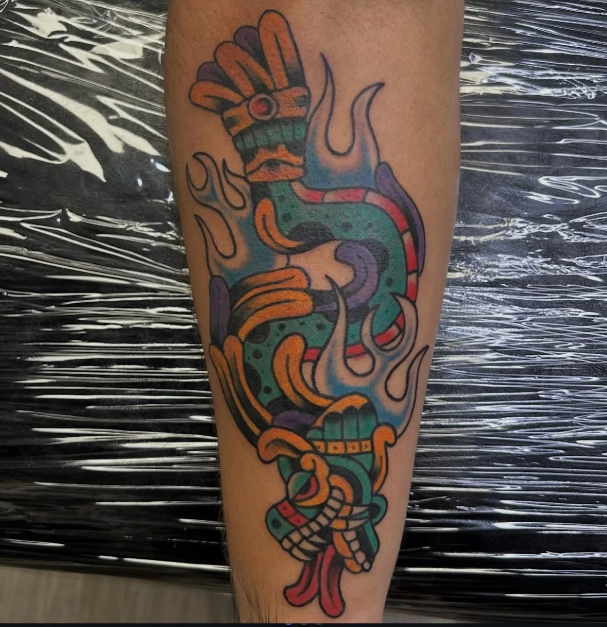 Clean and bold! Tattooed by Hailey