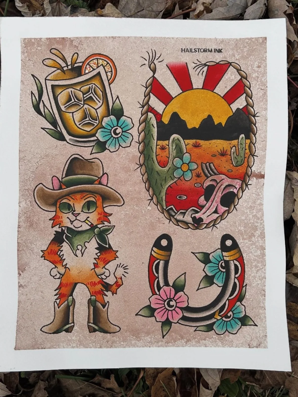 Hailey has a new flat rate flash sheet available to tattoo RIGHT NOW! Contact her directly to schedule or come in!
