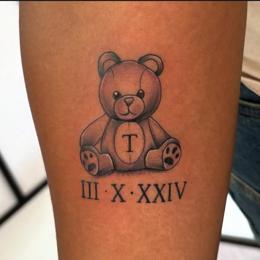 Cute teddy bear done by Carlos!