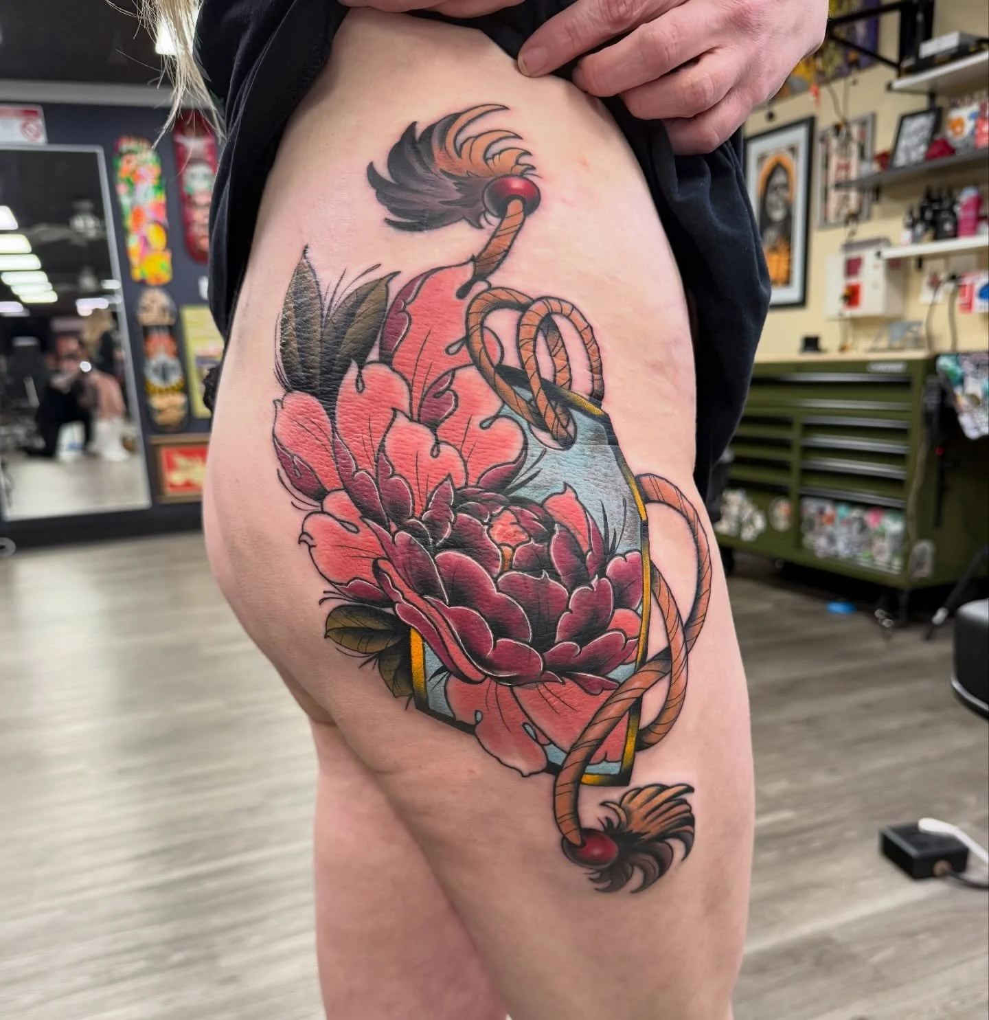 Coverup done by Mikey!