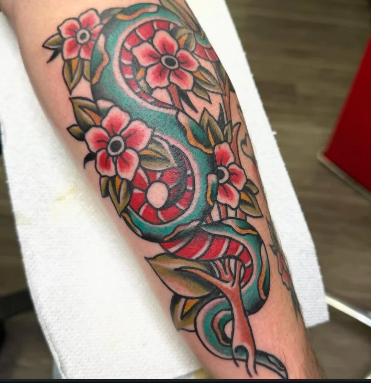 Bold and awesome one done by Amy!