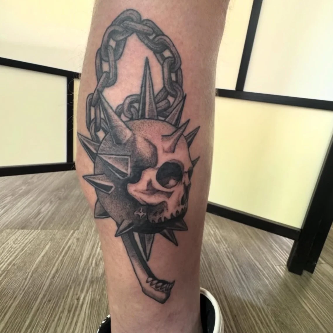 Drawn and tattooed by our apprentice Julian!