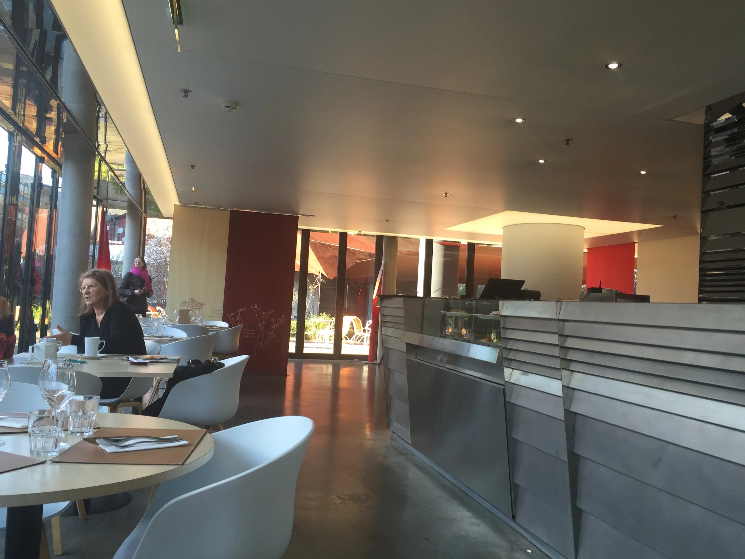 The café at the Musée du Quai Branly