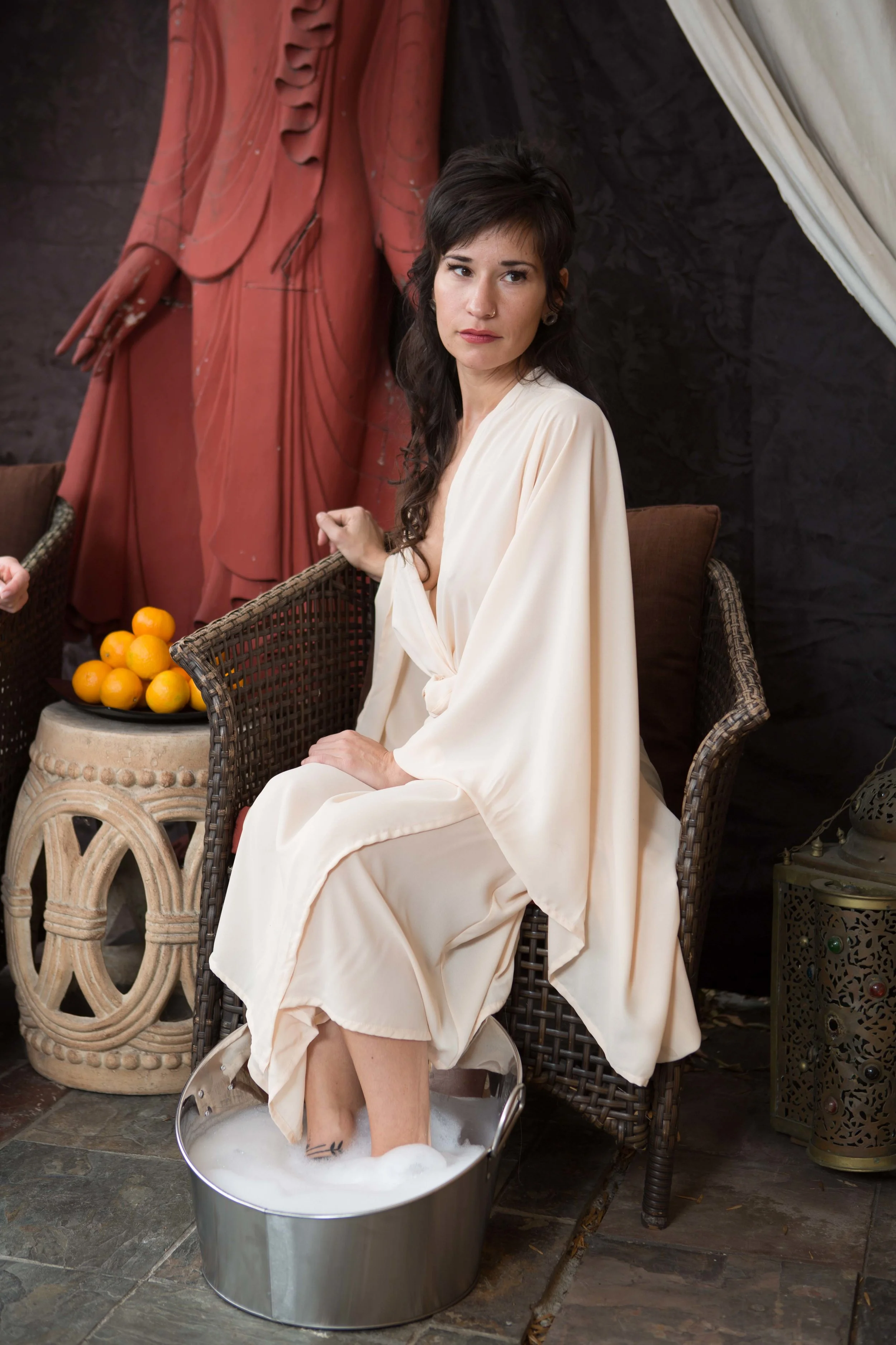 Cream Handmade jennafergrace handmade Kimono madeinusa california clothing line
