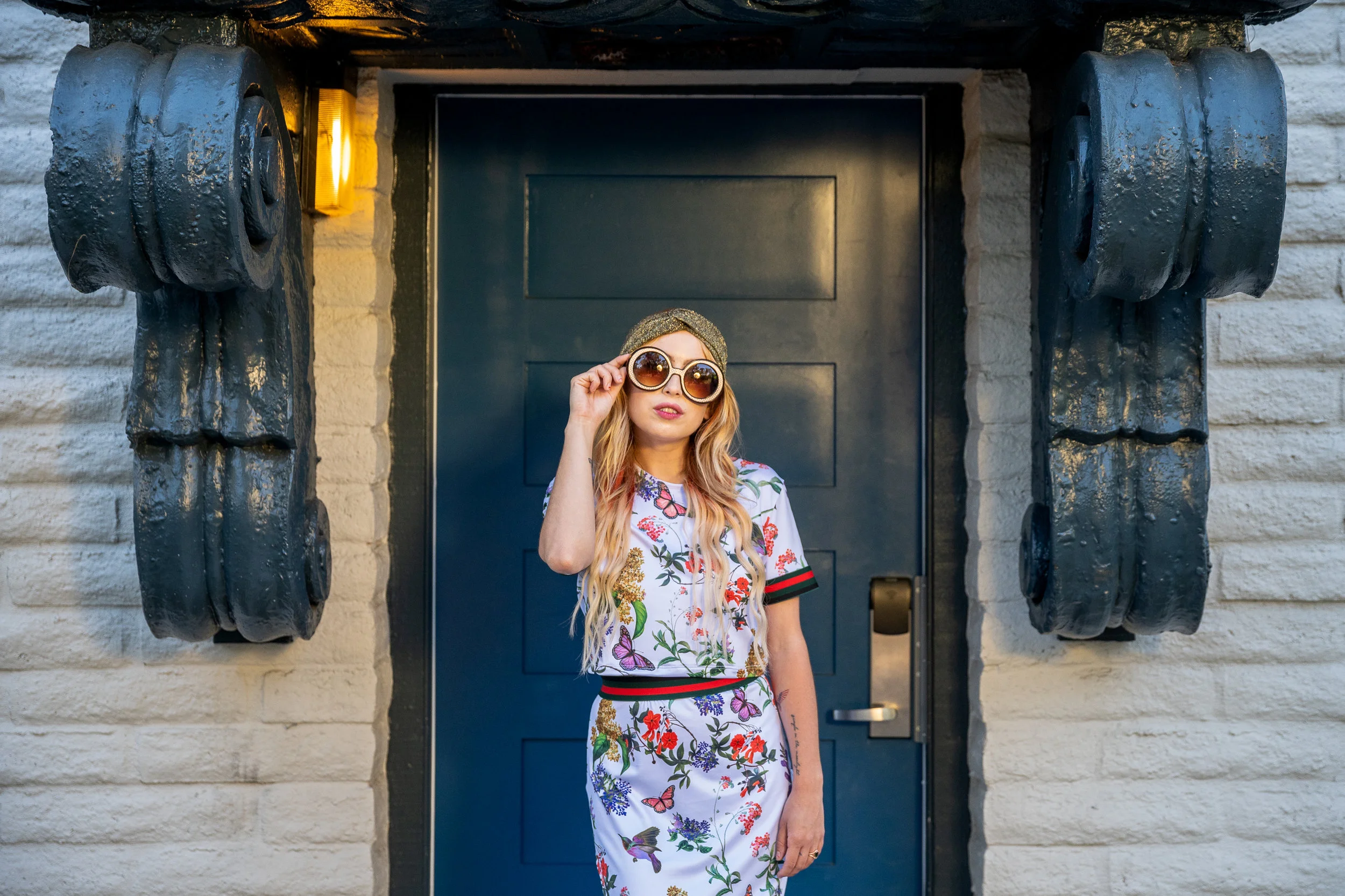 lalo gucci flora fauna crop top jennafergrace handmade white ivory crop top