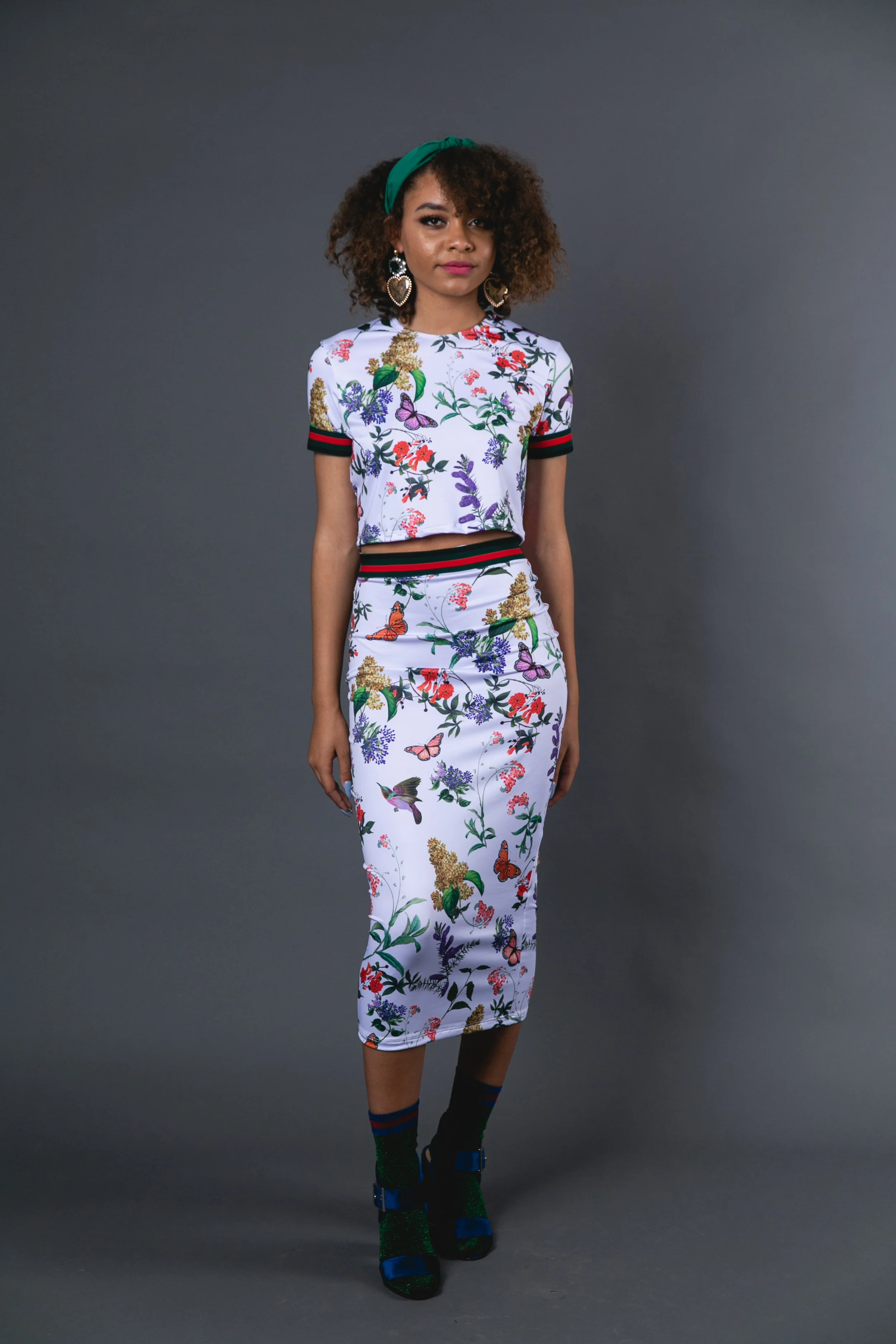 lalo gucci flora fauna crop top jennafergrace handmade white ivory crop top
