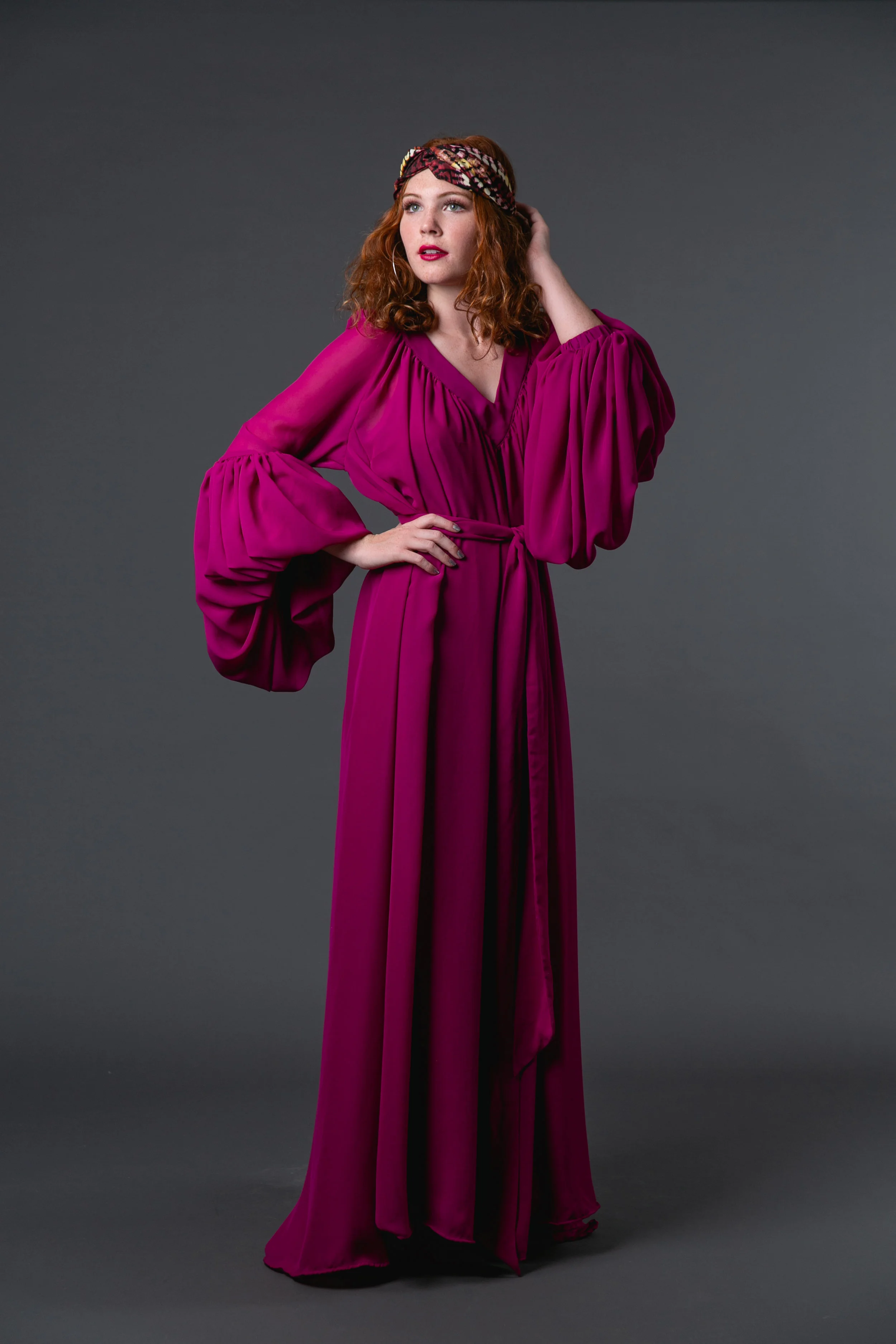 The Stardust jennafergrace handmade Dress with Bell Sleeves madeinusa californiaclothingline