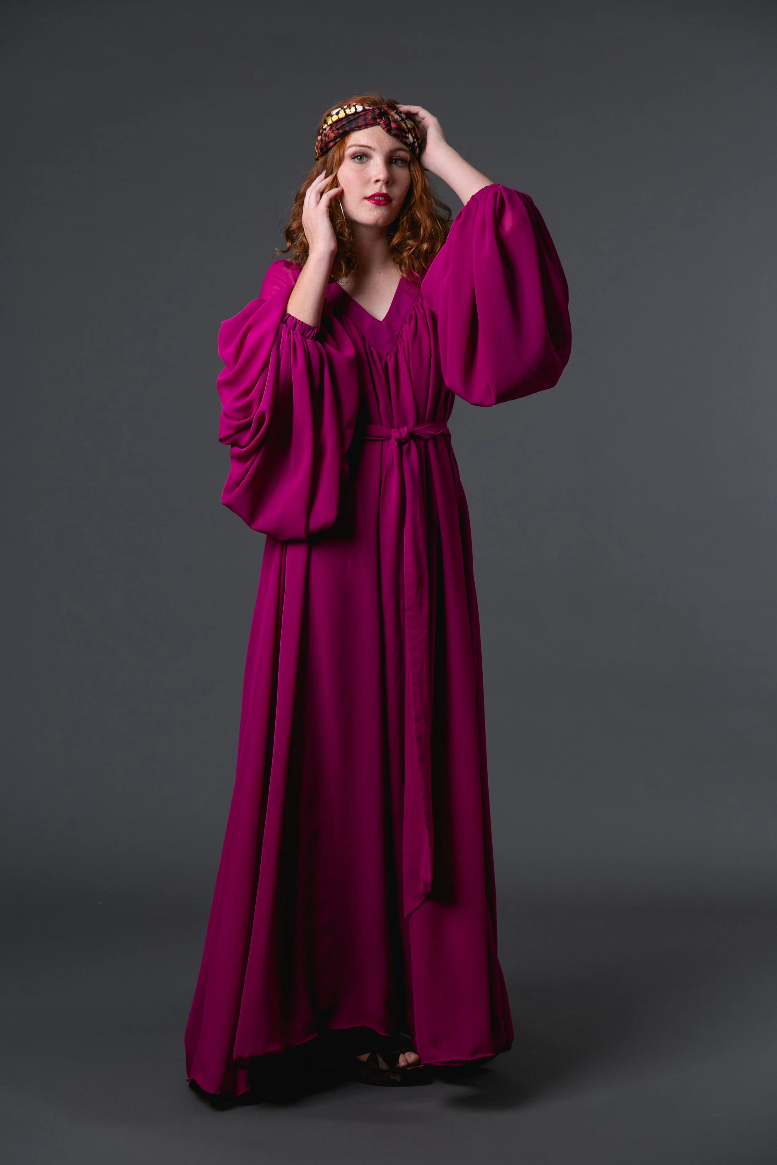 The Stardust jennafergrace handmade Dress with Bell Sleeves madeinusa californiaclothingline