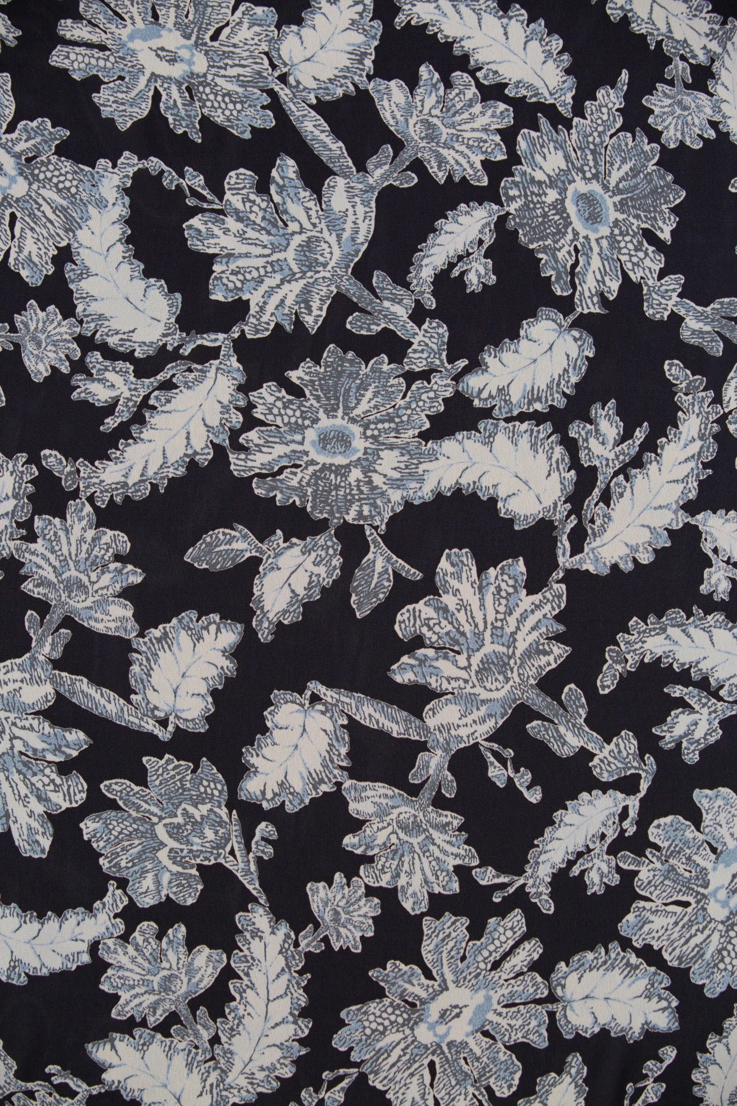 liberty navy lace print kimono jennafergrace handmade
