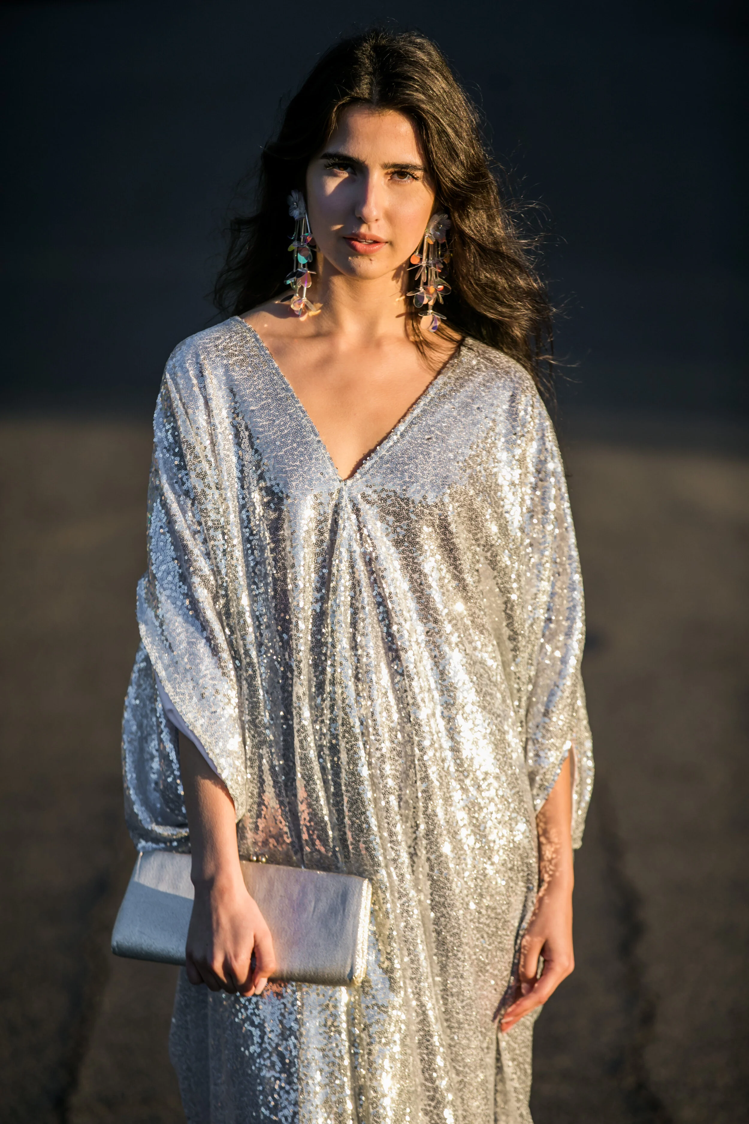 sparkly caftan