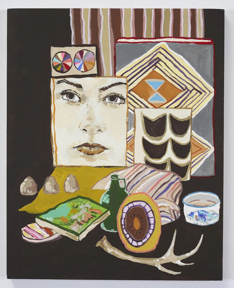 We Left this Here / 2014 / Gouache on Paper on Board / 8 x 10 in