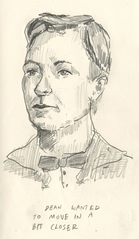 Dean / 2014 / Pencil on Paper / 5 x 7 in