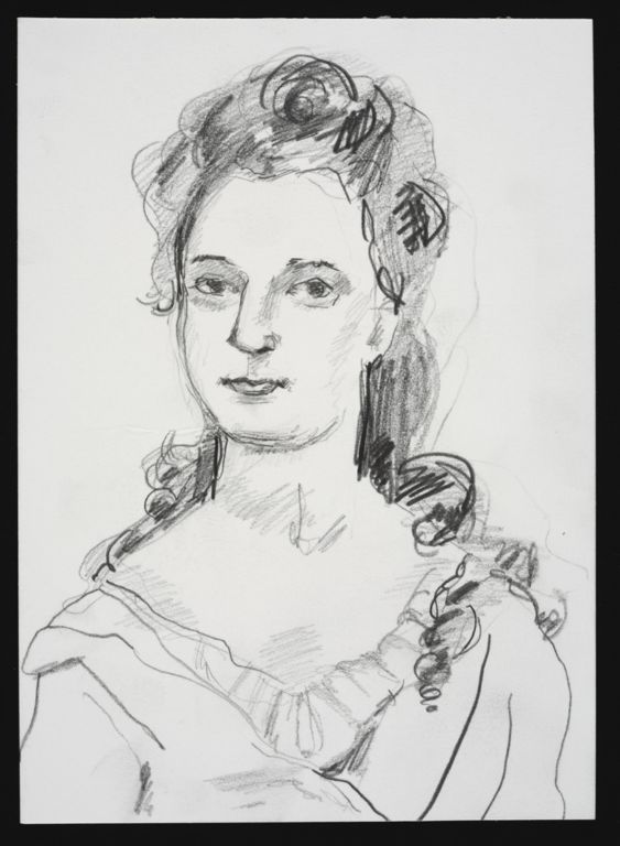Moppet / 2009 / 5 x 7in / Pencil on Paper