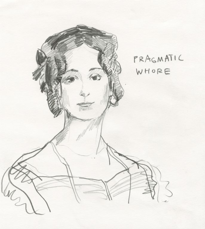 Pragmatic / 2013 / Pencil on Paper / 8 x 8 in