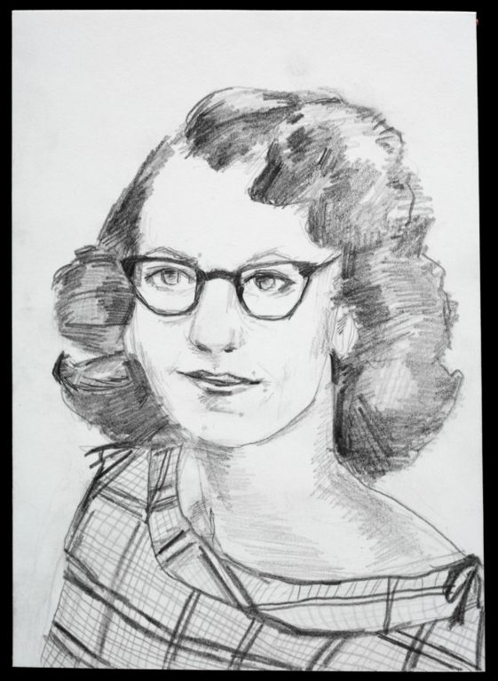 Sweetie / 2009 / 5 x 7in / Pencil on Paper