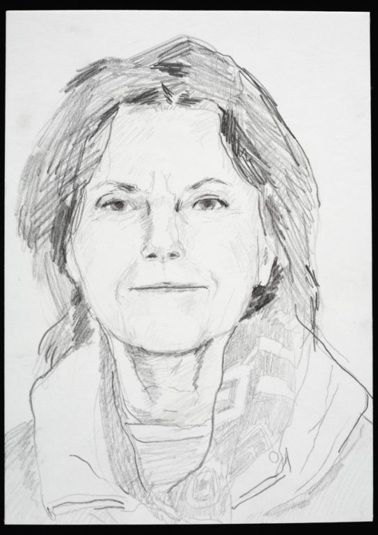 Yvonne / 2009 / 5 x 7in / Pencil on Paper