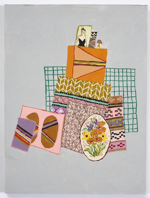 Installation Re-Imagined / 2014 / Gouache on Paper on Board / 11 x 14 in