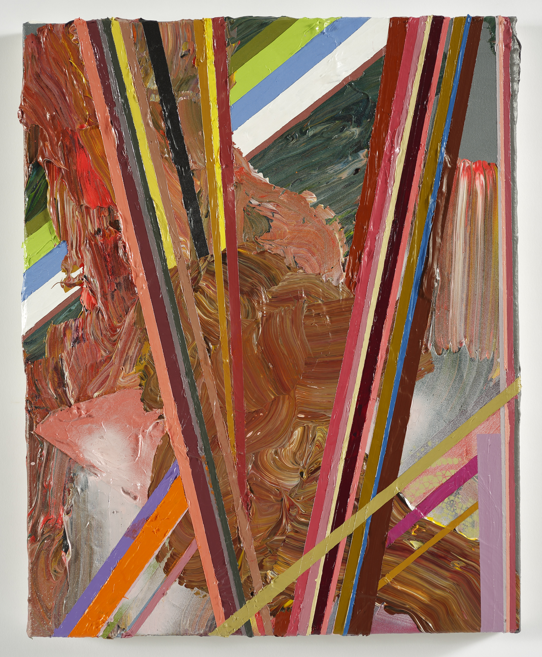 V-neck Prop / 2014 / Acrylic on Canvas / 16 x 20 in