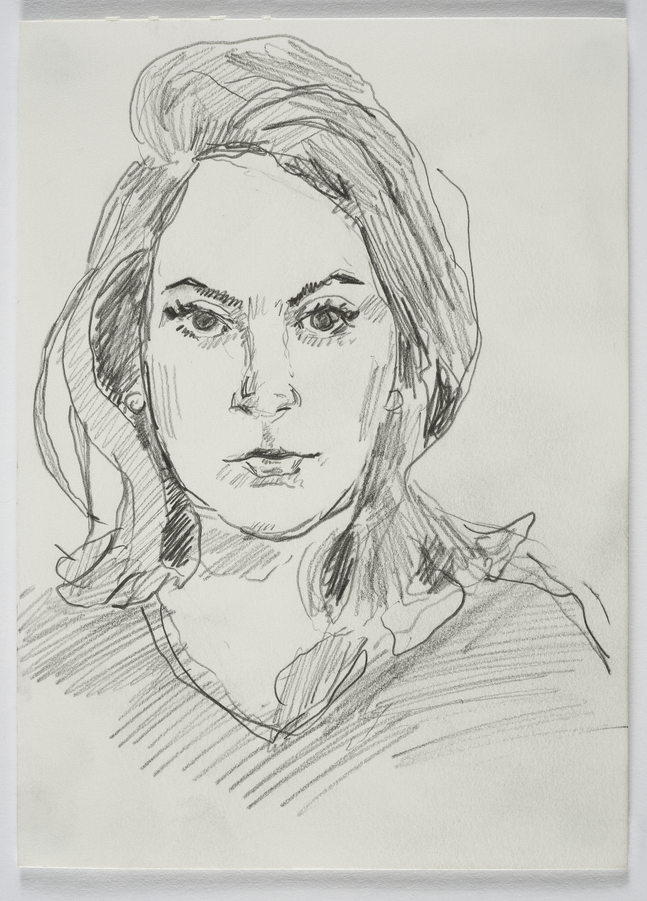 Portrait, 2015, Pencil on Paper, 5 x 7 inches