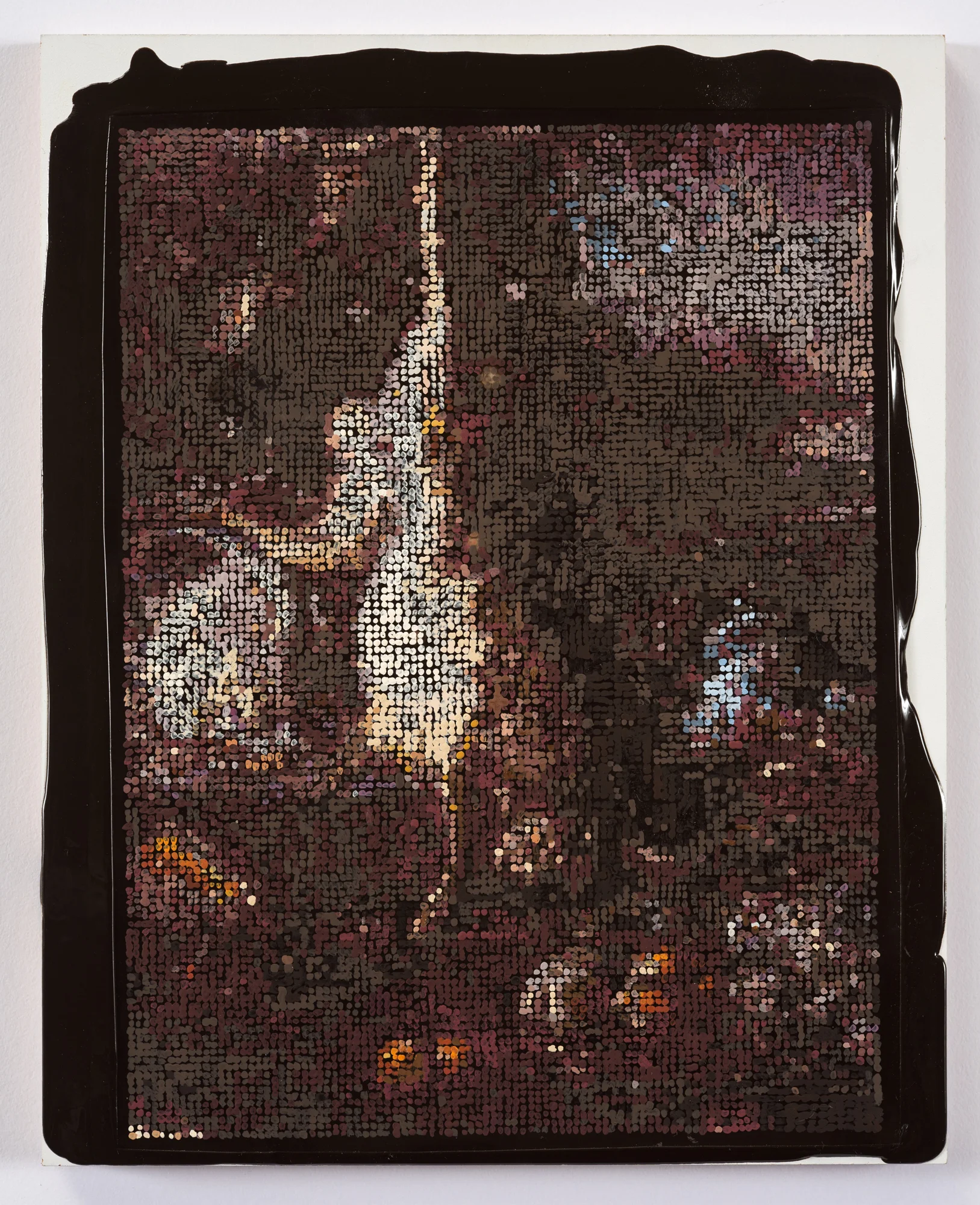 After Weenix / 2015 / Gouache on Duralar with Acrylic on Panel / 8 x 10  in