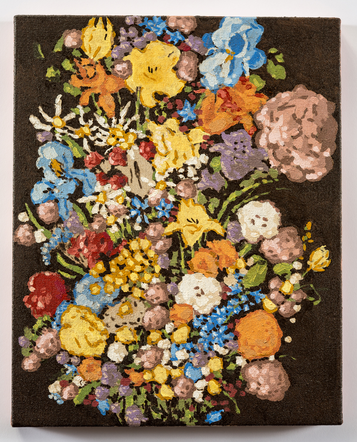 After Bosschaert / 2015 / Acrylic on Linen / 16 x 20in / Private Collection