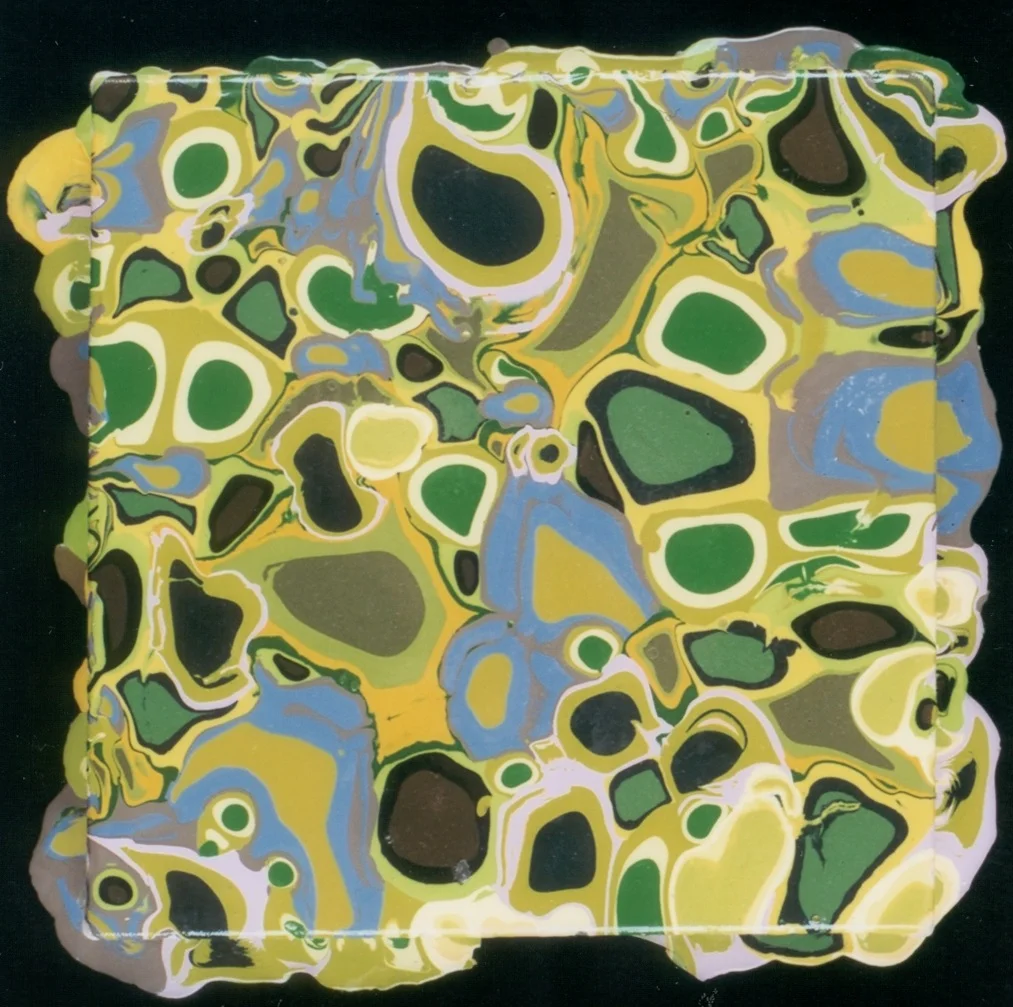 The Frogs, 2002, Acrylic on Canvas, 12 x 12 in, Private Collection