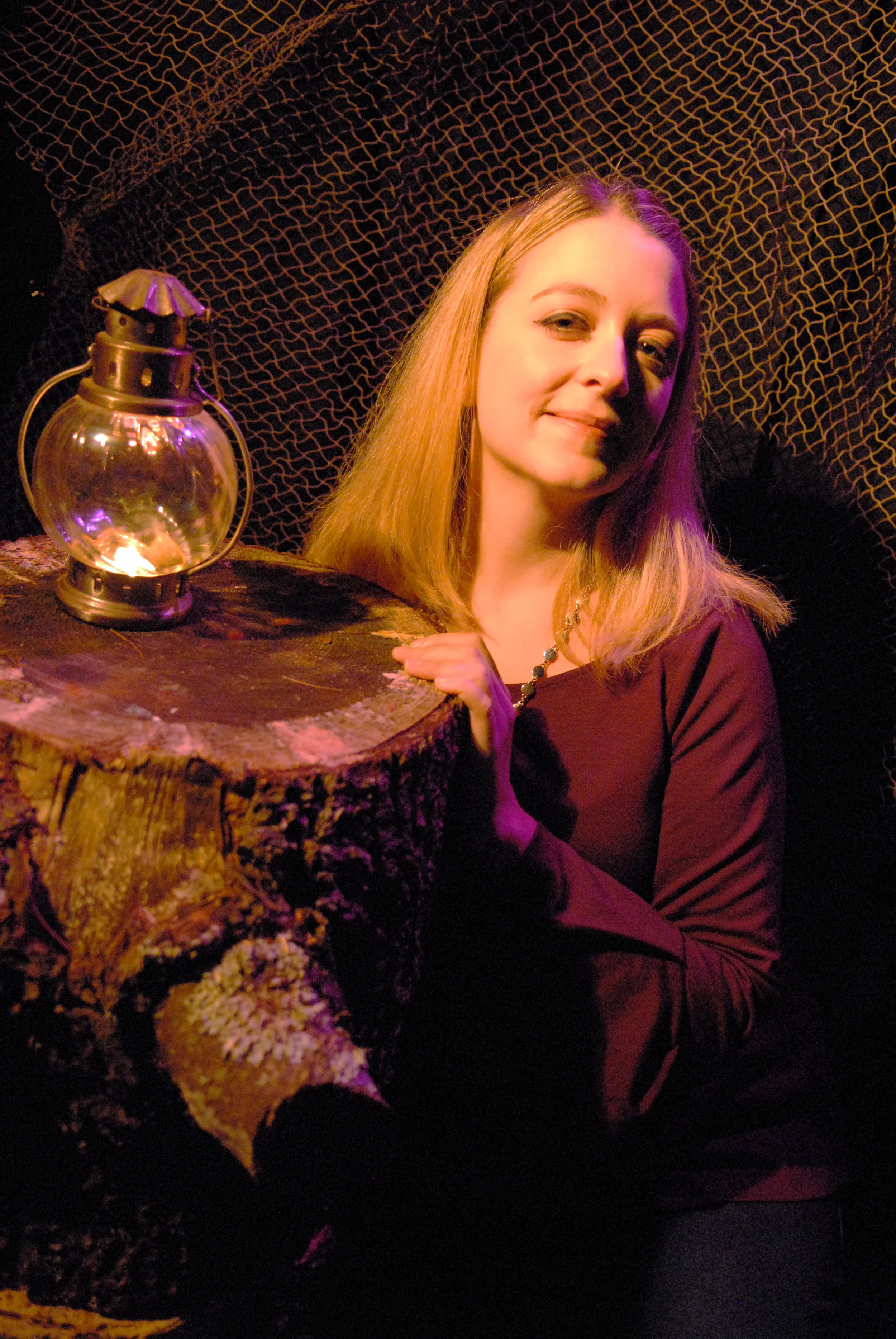 Diana Young as May in "Dark Tales Told on a Cold Autumn Eve"