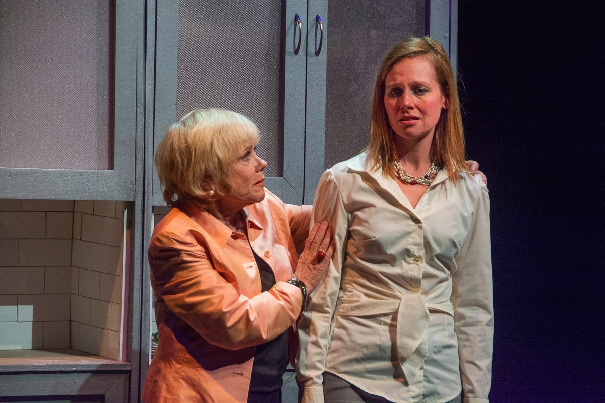 Lynda Sturner as “Maxie” and Anna Botsford as “Victoria.”