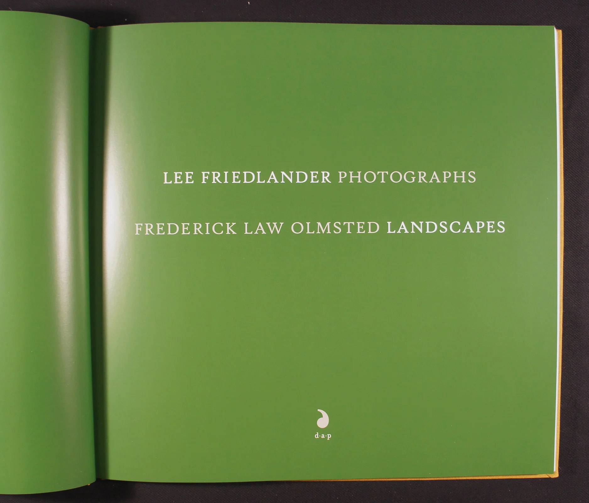 Frederick Law Olmsted Landscapes — HAYWIRE PRESS