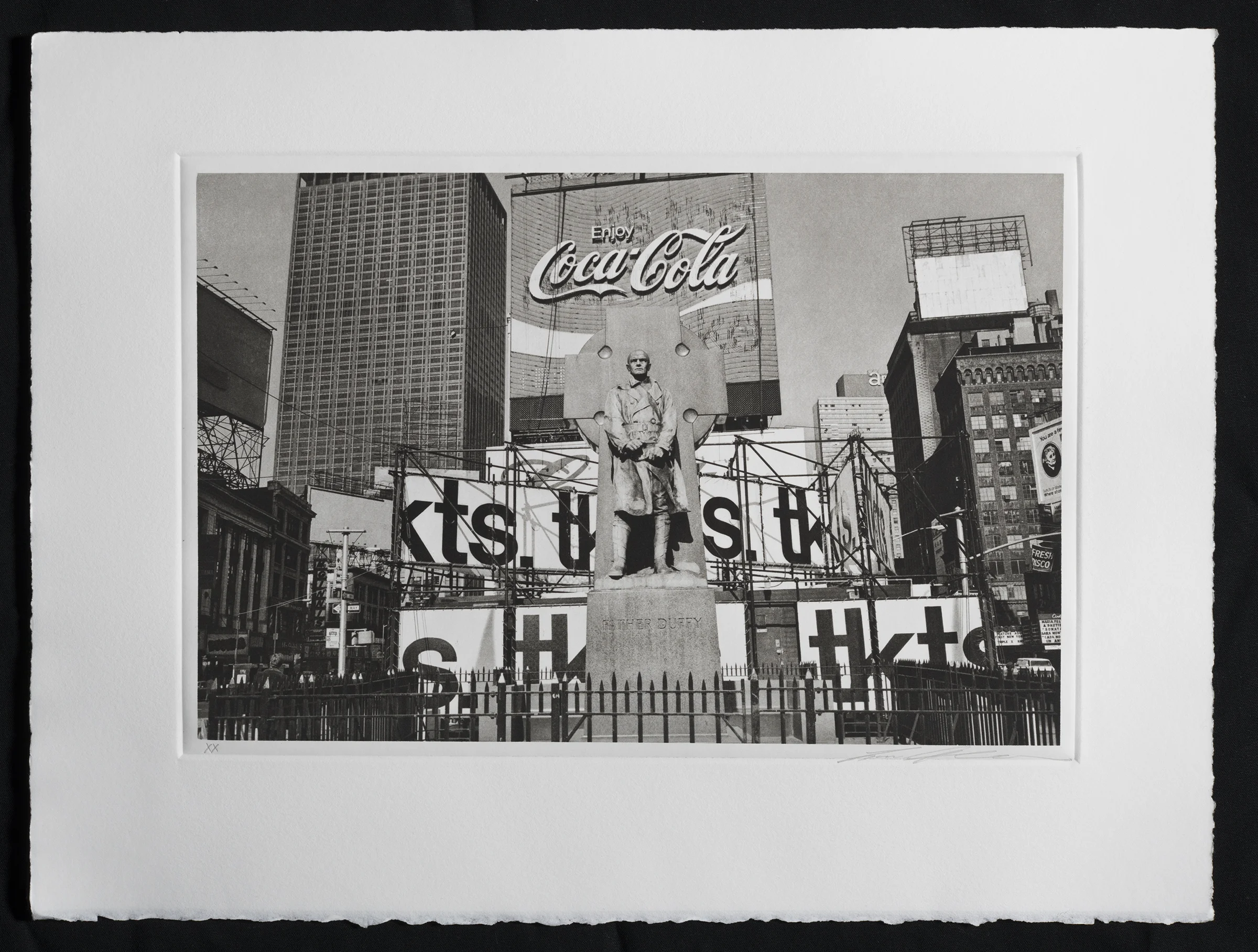 Like a One-Eyed Cat Gravure Print - Father Duffy