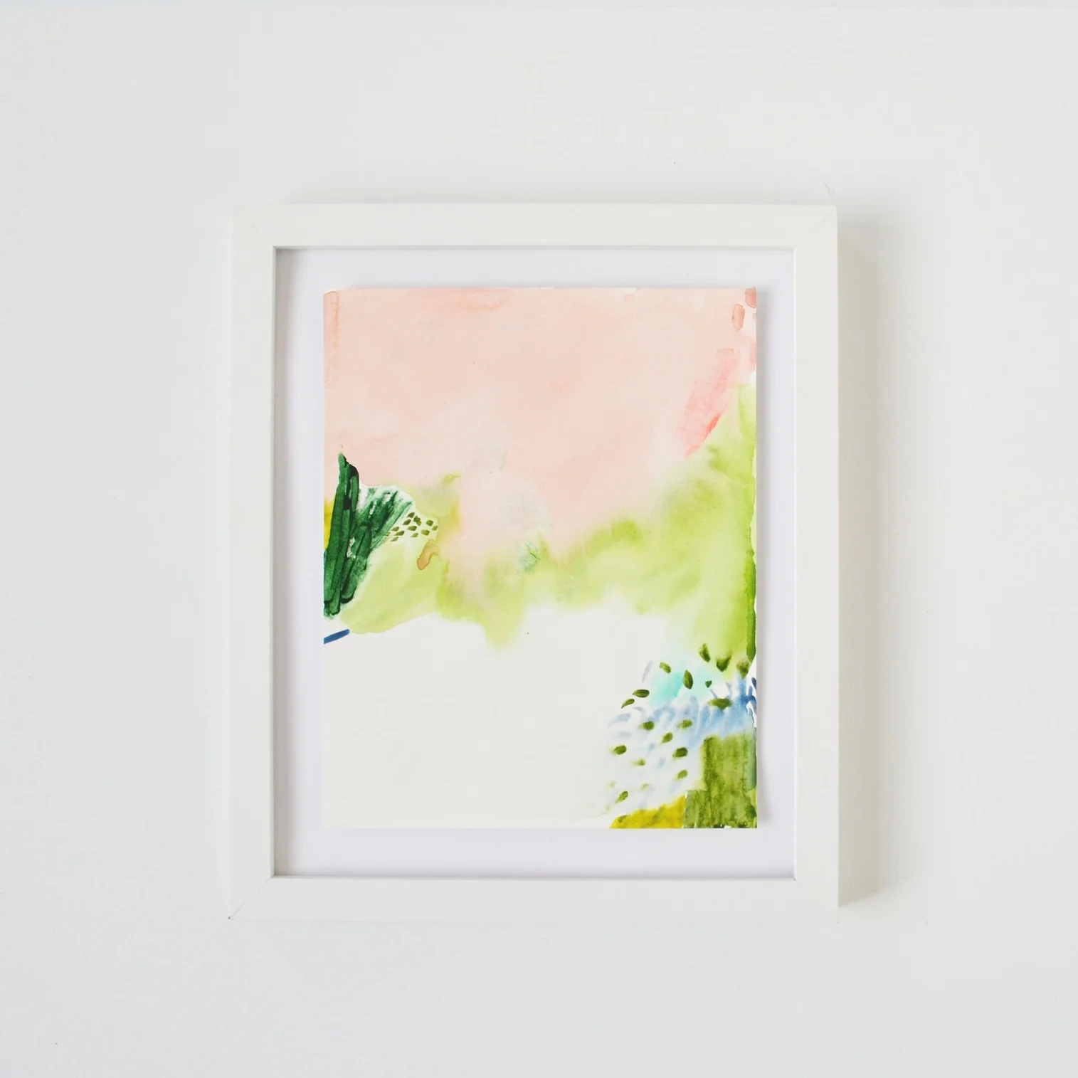 'Sit here' 2018 watercolour on paper
