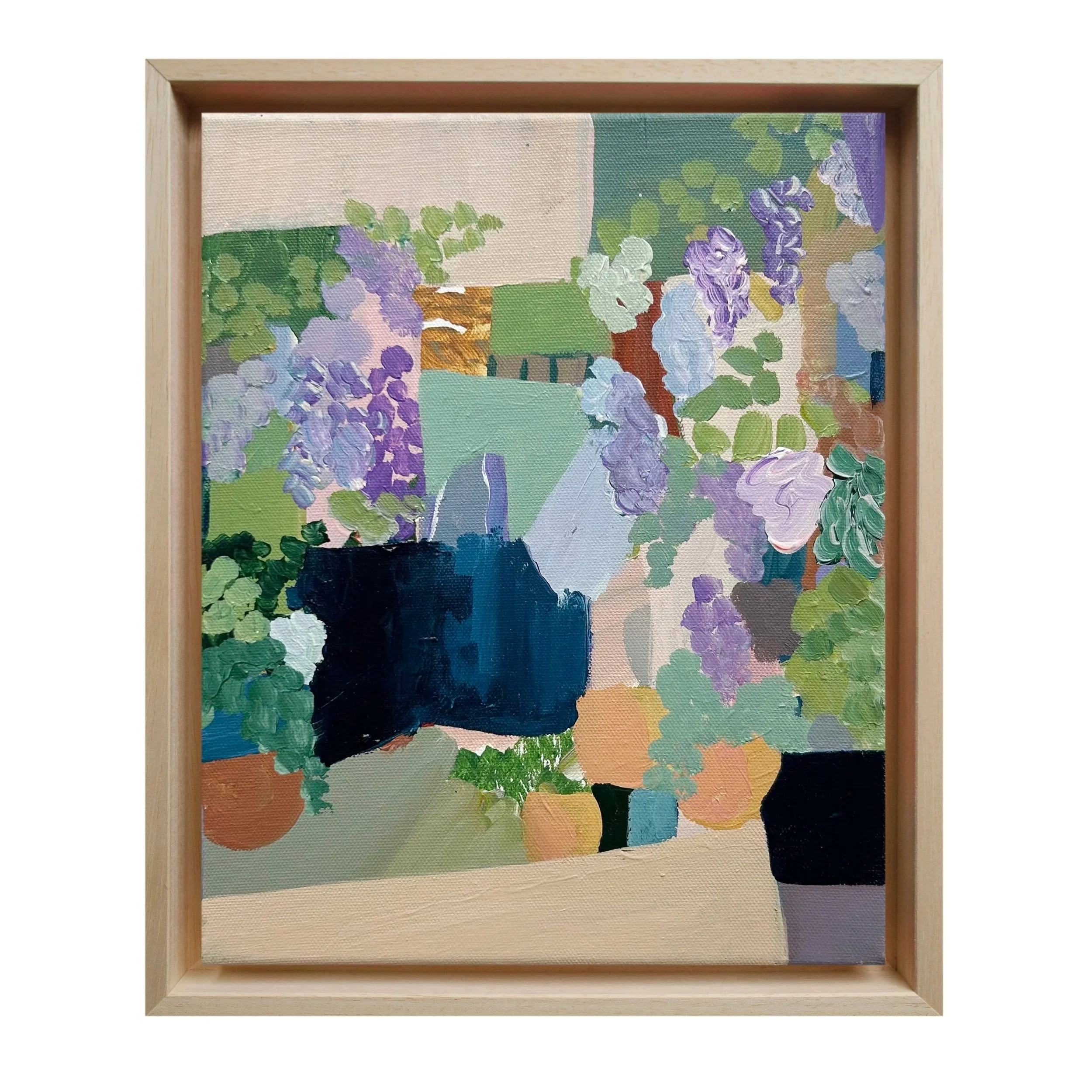 Wysteria - acrylic on canvas - 2020