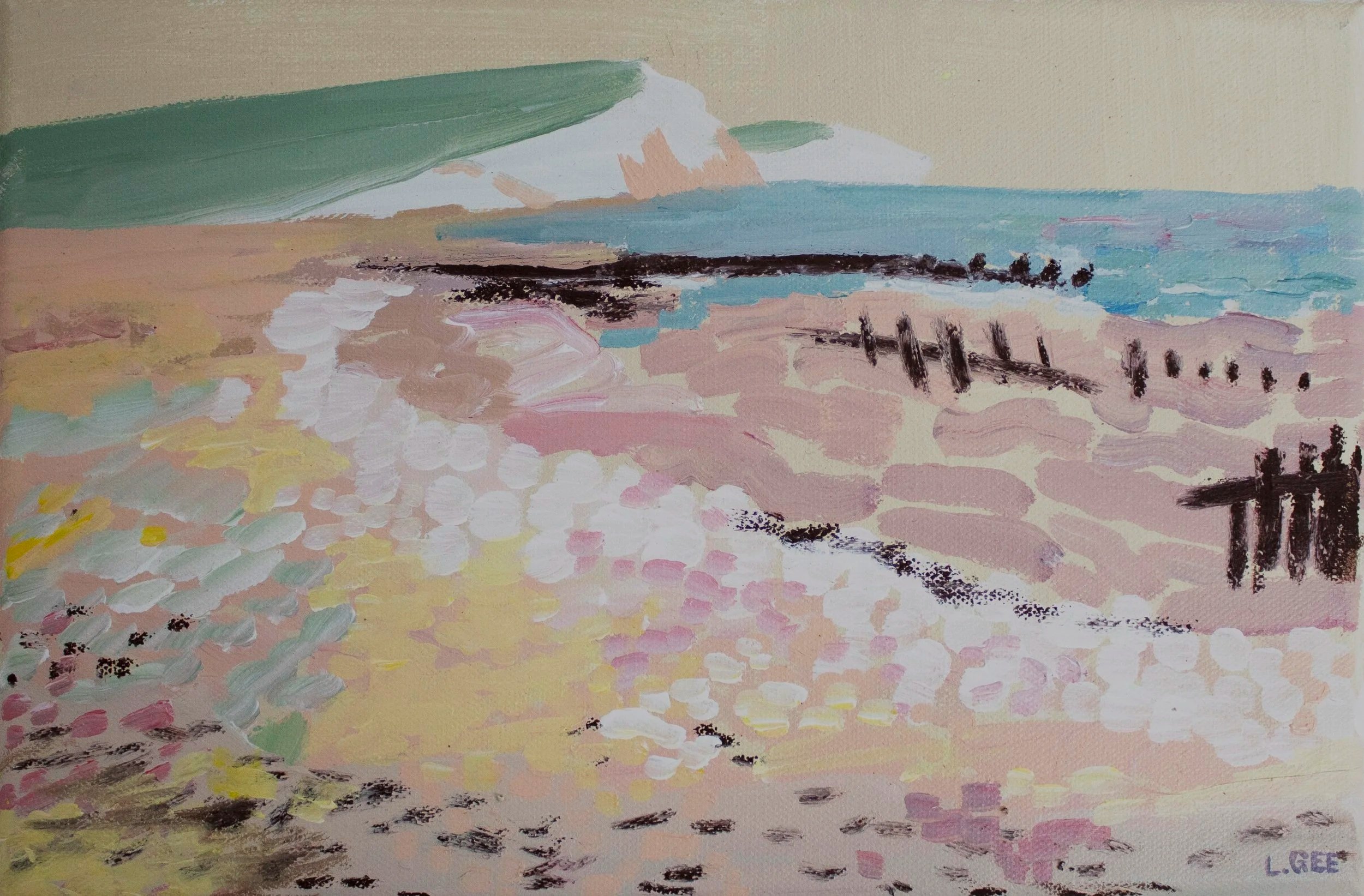 'Softness At Seven Sisters Coast' - SOLD via Partnership Editions
