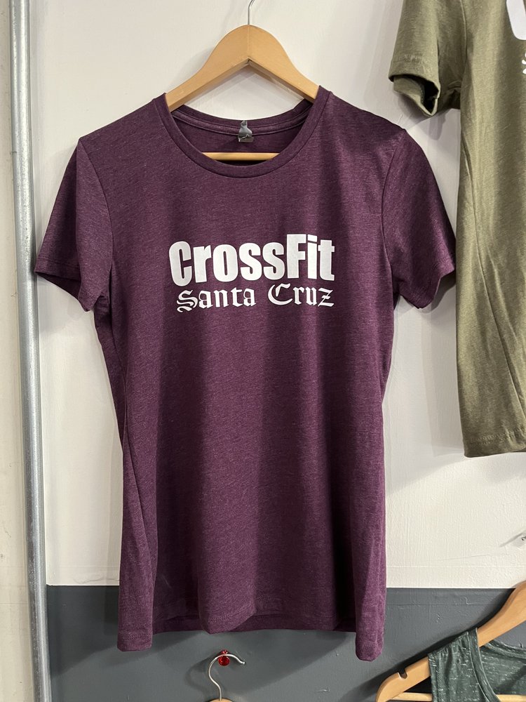Women's Tshirt with False Grip — CrossFit Santa Cruz