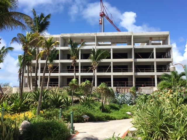 Ongoing works on the structure of Phase 1 of The Crane Private Residences