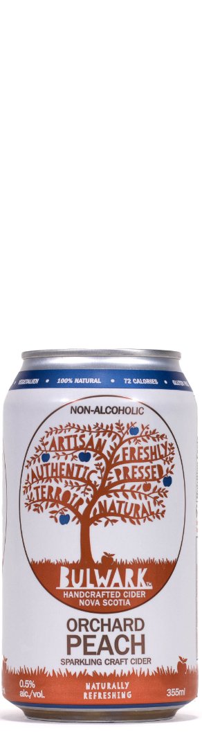 Bulwark Peach Non-Alcoholic Cider